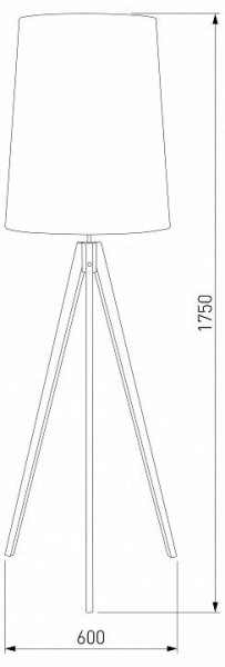 Торшер TK Lighting Walz 5599 Walz в Кургане - kurgan.mebel24.online | фото 2