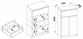 Тумба для обуви ТП-12 в Кургане - kurgan.mebel24.online | фото 4