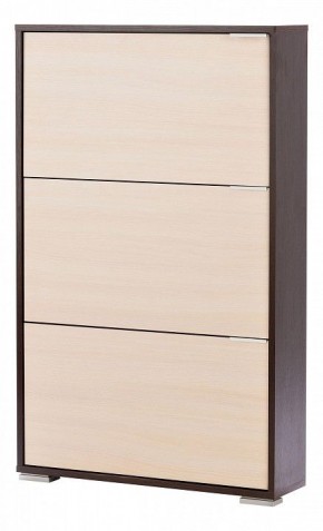 Тумба для обуви Viva 3 венге/дуб беленый в Кургане - kurgan.mebel24.online | фото