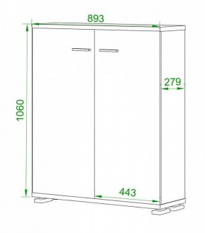 Тумба Домино ПУ-50-3 в Кургане - kurgan.mebel24.online | фото 2