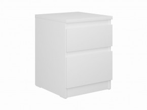 Тумба КАСТОР малая с двумя ящиками, цвет белый в Кургане - kurgan.mebel24.online | фото
