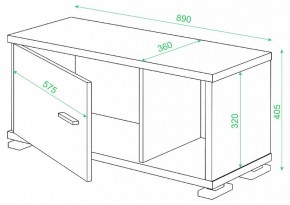 Тумба комбинированная Домино СБ-30/1 в Кургане - kurgan.mebel24.online | фото 2