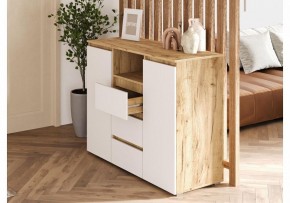 Тумба комбинированная Элла КМ 01 в Кургане - kurgan.mebel24.online | фото 4