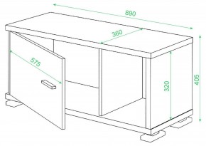 Тумба комбинированная СБ-30/1 в Кургане - kurgan.mebel24.online | фото 2