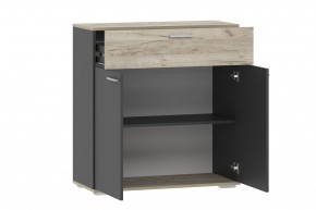 Тумба НМ 013.77 "Санти" (Антрацит/Крафт Серый) в Кургане - kurgan.mebel24.online | фото 2