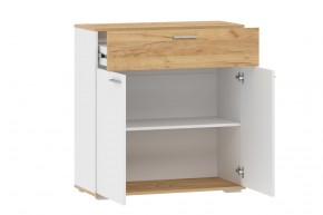 Тумба НМ 013.77 "Санти" (Белый/Крафт Золотой) в Кургане - kurgan.mebel24.online | фото 2
