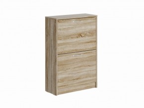 Тумба ОРИОН с двумя полками для обуви, цвет Дуб Сонома в Кургане - kurgan.mebel24.online | фото
