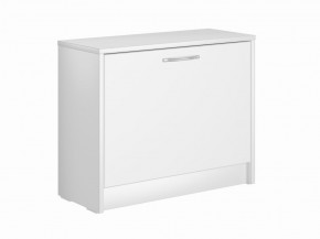 Тумба ОРИОН с одной полкой для обуви, цвет белый в Кургане - kurgan.mebel24.online | фото
