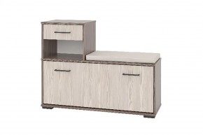 Тумба под обувь ЛИРА (Бодега темный/светлый) в Кургане - kurgan.mebel24.online | фото