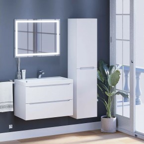 Тумба под раковину Uperwood Tanos 80 см, подвесная, белая матовая в Кургане - kurgan.mebel24.online | фото 11