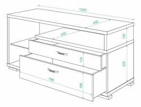 Тумба под ТВ Домино ТК-10 в Кургане - kurgan.mebel24.online | фото 2