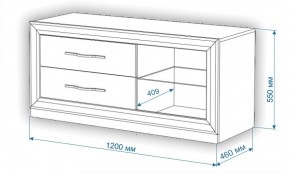 Тумба под ТВ Нобиле КА120 в Кургане - kurgan.mebel24.online | фото 2