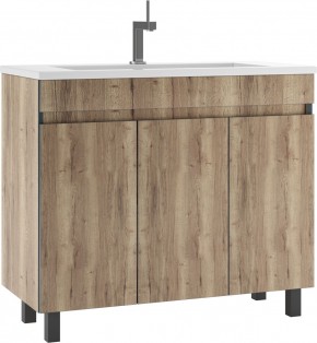 Тумба под умывальник "Modul 100"Dolche Dark без ящика Домино (DD5402T) в Кургане - kurgan.mebel24.online | фото