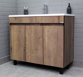 Тумба под умывальник "Modul 100"Dolche Dark без ящика Домино (DD5402T) в Кургане - kurgan.mebel24.online | фото 6