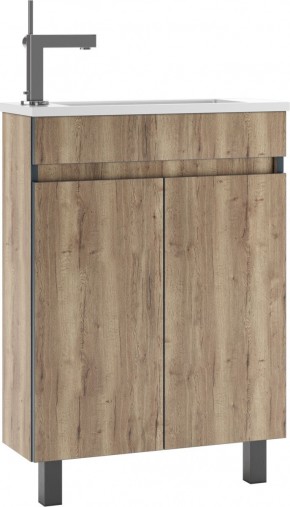 Тумба под умывальник "Modul 60"Dolche Dark без ящика Домино (DD5403T) в Кургане - kurgan.mebel24.online | фото