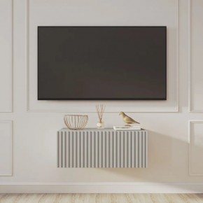 Тумба подвесная под ТВ LINES MTV1-MA 750 Бежевый (Леда-М 10.1.5) в Кургане - kurgan.mebel24.online | фото 7
