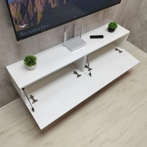 Тумба подвесная под ТВ LINES MTV1-MA 750 Белый матовый (Белый-M 10.1.2) в Кургане - kurgan.mebel24.online | фото 10