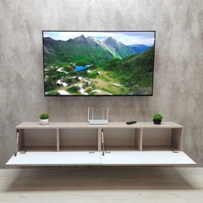 Тумба подвесная под ТВ LINES MTV3-MA 900 Бежевый (Леда-М 10.1.5) в Кургане - kurgan.mebel24.online | фото 11