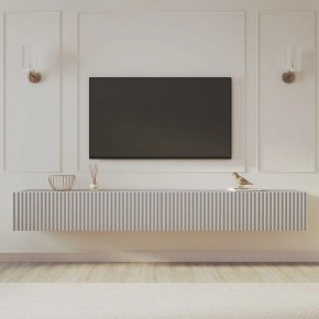 Тумба подвесная под ТВ LINES MTV4-MA 1150 Бежевый (Леда-М 10.1.5) в Кургане - kurgan.mebel24.online | фото 12