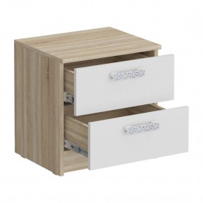 Тумба прикроватная 450 Салоу (2 ящика) в Кургане - kurgan.mebel24.online | фото 2