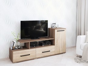 Тумба ТВ Парус-1 Ясень шимо/Дуб сонома в Кургане - kurgan.mebel24.online | фото