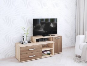 Тумба ТВ Парус-3 дуб сонома/ясень шимо в Кургане - kurgan.mebel24.online | фото