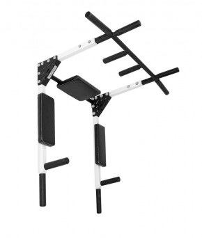 Турник-брусья-пресс 3 в 1 GROS цв. белый-черный FLEXTER PROFI в Кургане - kurgan.mebel24.online | фото