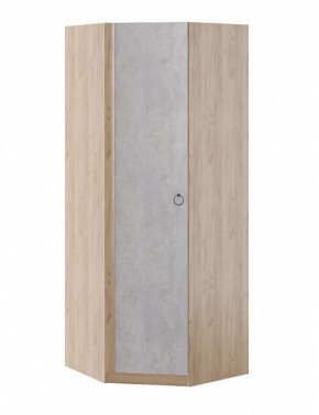 Угловой шкаф Глэдис М21 (Дуб Золото/Цемент светлый) в Кургане - kurgan.mebel24.online | фото