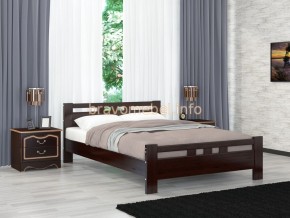 ВЕРОНИКА-2 Кровать из массива 1600  в Кургане - kurgan.mebel24.online | фото 4