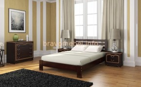 ВЕРОНИКА Кровать из массива 1600 в Кургане - kurgan.mebel24.online | фото 5