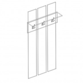 Вешалка "ПА-02" Александрия в Кургане - kurgan.mebel24.online | фото 2