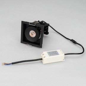 Встраиваемый светильник Arlight CL-SIMPLE-S80x80-9W Day4000 (BK, 45 deg) 026875 в Кургане - kurgan.mebel24.online | фото 5