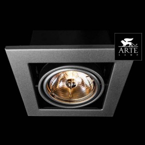 Встраиваемый светильник Arte Lamp Cardani Medio A5930PL-1SI в Кургане - kurgan.mebel24.online | фото 2