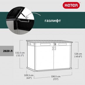 Ящик-шкаф Премьер Джамбо (Premiere JUMBO) 2020 л. в Кургане - kurgan.mebel24.online | фото 3