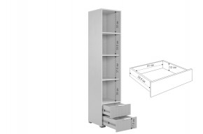 ЗЕФИР Гостиная К1 (белое дерево/белый муар) в Кургане - kurgan.mebel24.online | фото 6