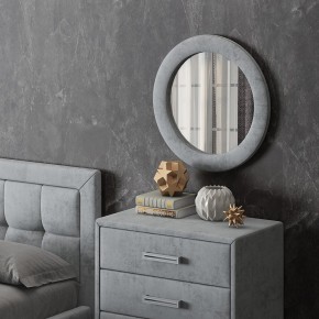 Зеркало круглое Ronda в ткани велюр Enigma в Кургане - kurgan.mebel24.online | фото 11