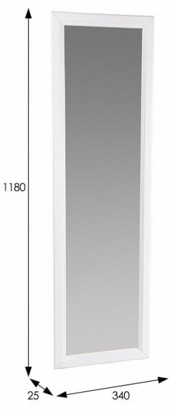 Зеркало настенное Селена в Кургане - kurgan.mebel24.online | фото 2
